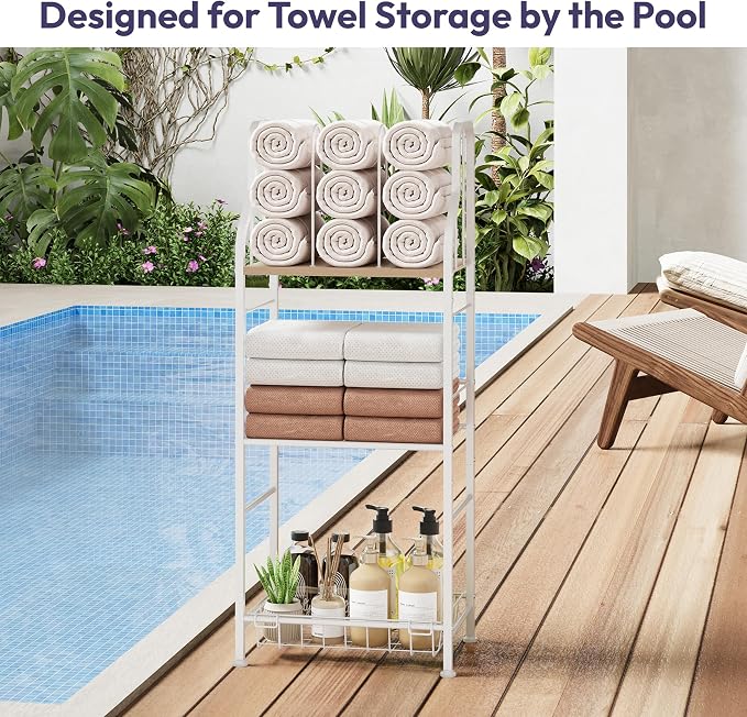 SWTYMIKI Free Standing Towel Rack - Image 4
