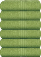 Belizzi Home Ultra Soft 6-Piece Hand Towel Set 16x28-100% Ringspun Cotton by Unknown