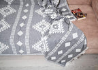 Bersuse 100% Cotton Belize XL Throw Blanket Turkish Towel Beach Blanket - Image 3