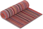 BolBom*S Bath Towel Set 4 Pack, 30 x 60 Inches Large 100% Cotton Stripe Bath - Image 2