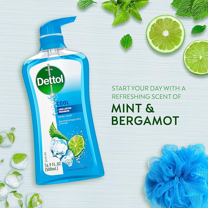 Dettol Cool Body Wash and Shower Gel, Body Wash - Image 9