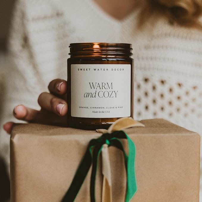 Sweet Water Decor Warm and Cozy Soy Candle - Image 6