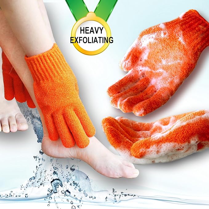 MIG4U Exfoliating Shower Gloves - Image 2