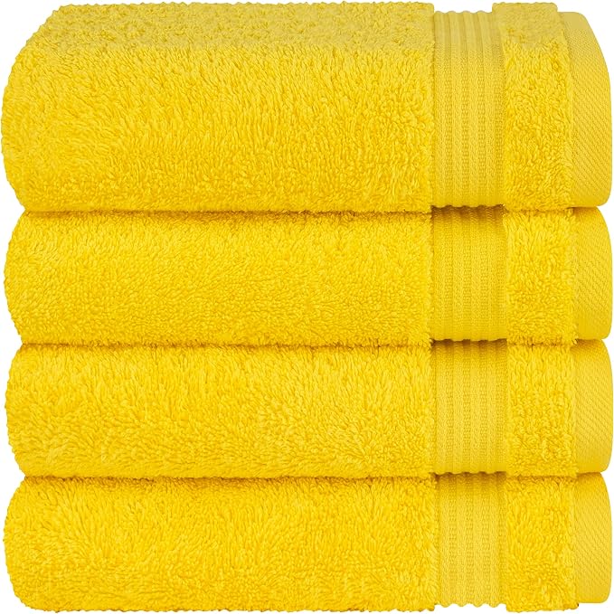 Cotton Paradise Hand Towels for Bathroom, 100% Cotton Turkish 4 Piece Hand - Image 5