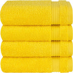 Cotton Paradise Hand Towels for Bathroom, 100% Cotton Turkish 4 Piece Hand - Image 5