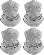 TICONN Neck Gaiter Face Cover Scarf, Neck Warmer Breathable Sun & Wind-proof by TICONN