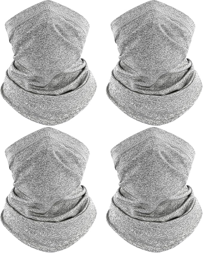 TICONN Neck Gaiter Face Cover Scarf, Neck Warmer Breathable Sun & Wind-proof by TICONN