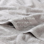 Superior Egyptian Cotton 9-Piece Towel Set, Guest Bath Decor Essentials - Image 7