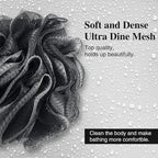 10 Pack Bath Sponge Shower Loofahs 40g, Mesh Pouf Bath Scrunchies Body Wash Puff - Image 4
