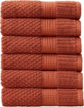 NY Loft 100% Cotton Hand Towel 6 Pack Hand Towel Set | Super Soft & Absorbent by NYLoft