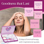 Aromatherapy Shower Steamers Gift Set – 12 Spa Tablets, 6 Scents – Relaxation & - Image 5