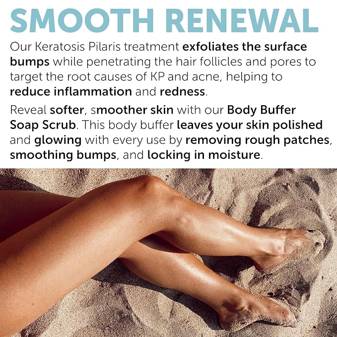 Body Soap for Keratosis Pilaris | Exfoliating Soap Scrub - Image 6