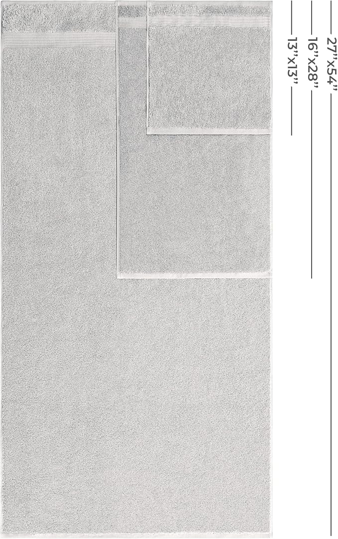American Veteran Towel, 100% Cotton Turkish 6 Piece Towel Set, Luxury Towels - Image 2