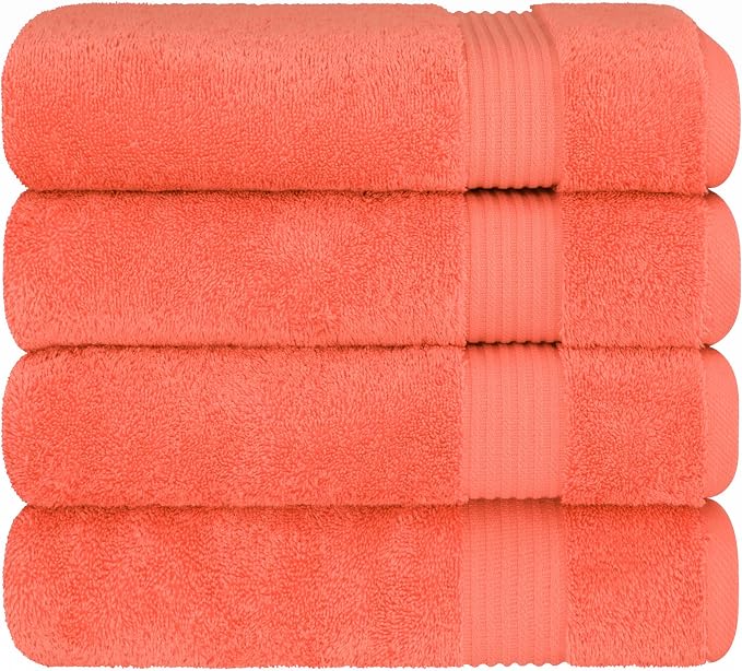 Cotton Paradise 4 Piece Turkish Bath Towels - Image 6