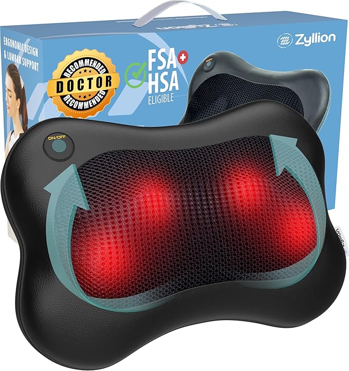 Zyllion Shiatsu Back and Neck Massager by Zyllion%2C+Inc.