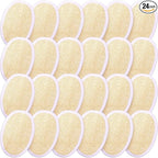 Boao 24 Pcs Loofah Pack Loofah Pads Bulk by Boao