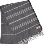 Bersuse Towels Anatolia XL Beach Blanket Throw Blanket Turkish Towel 100% - Image 7