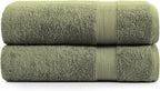 LANE LINEN 100% Ring Spun Cotton Luxury Bath Sheet 2 Pcs by LaneLinen