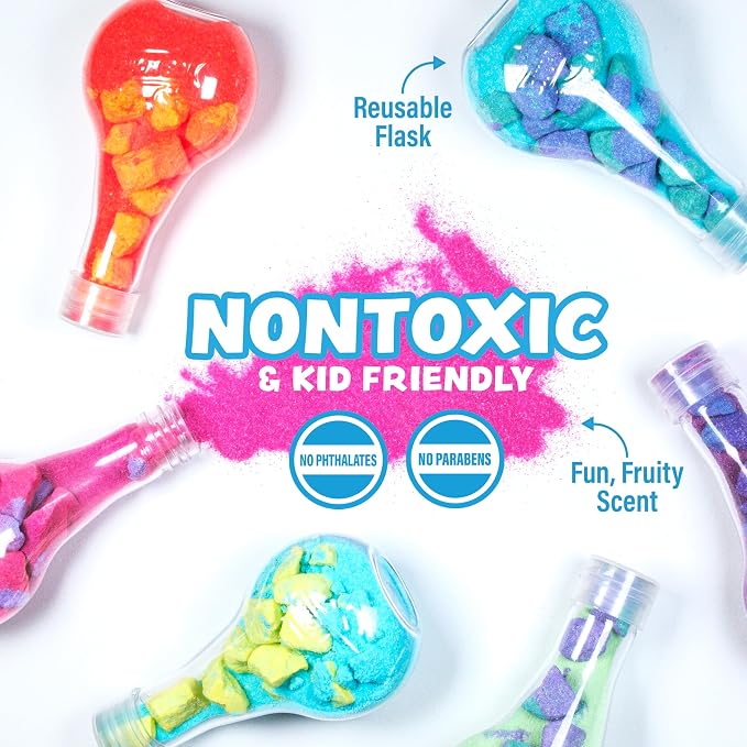 Tub Works® Kids Bath Bomb Potion™ Bath Toy, Variety 6 Pack | Nontoxic | Fizzes - Image 5