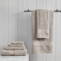 Madison Park Organic 100% Cotton Bathroom Towel Set, Hotel & Spa Quality Highly by MADISONPARK