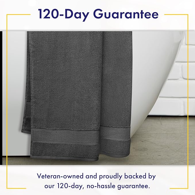 Alusa Home 100% Organic Zero-Twist Cotton Towels - Image 5