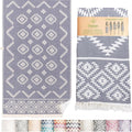 Premium Turkish Beach Towel – 100% Cotton, Quick Dry, Sand Free, Oversized Pool by MEBIENTOUCHEDELANATURE
