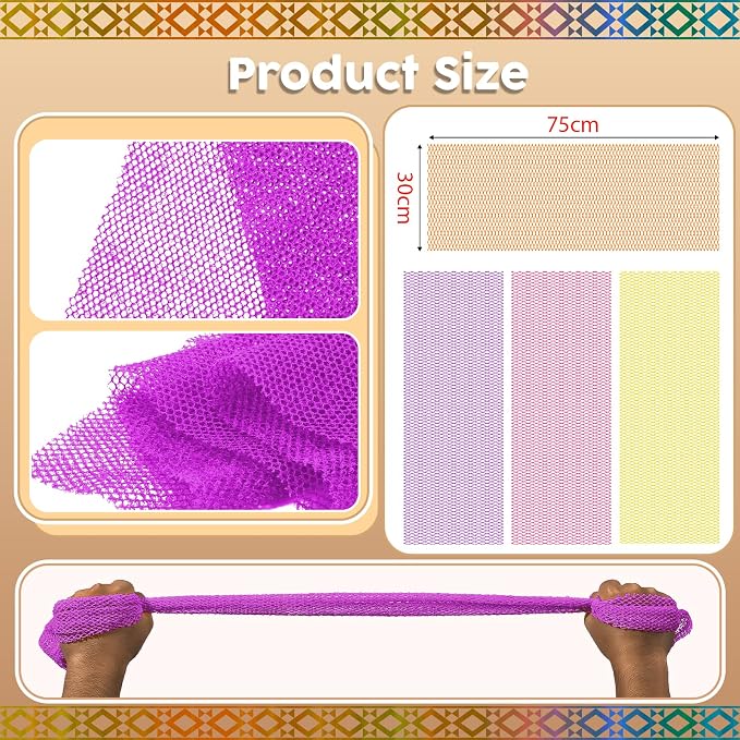4-Pack Authentic African Net Sponge - Image 2