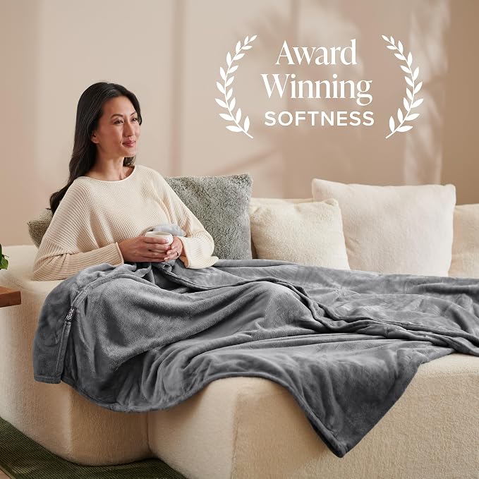 Bare Home Fleece Blanket - Image 3