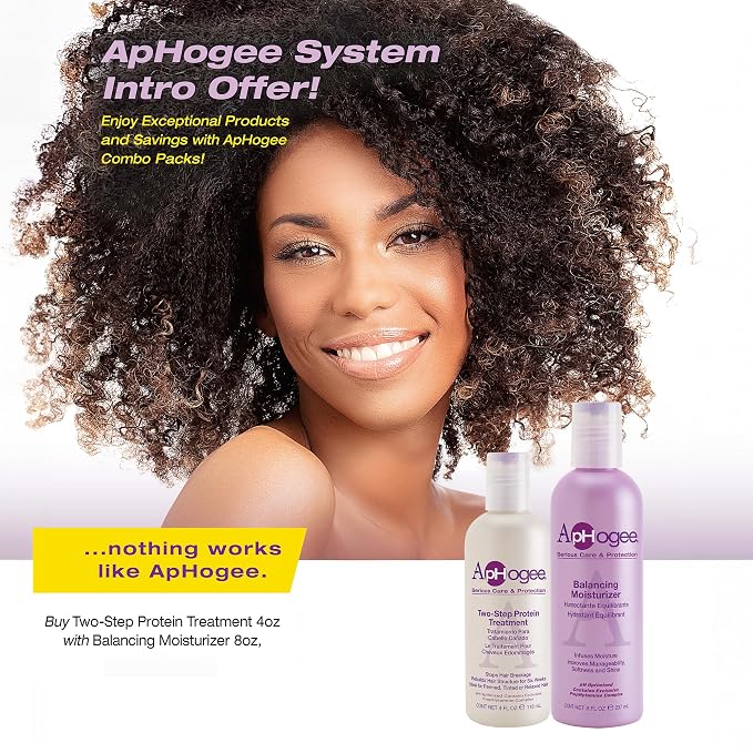 Aphogee Hair Care Double Bundle – Two-Step Protein Treatment & Balancing - Image 4