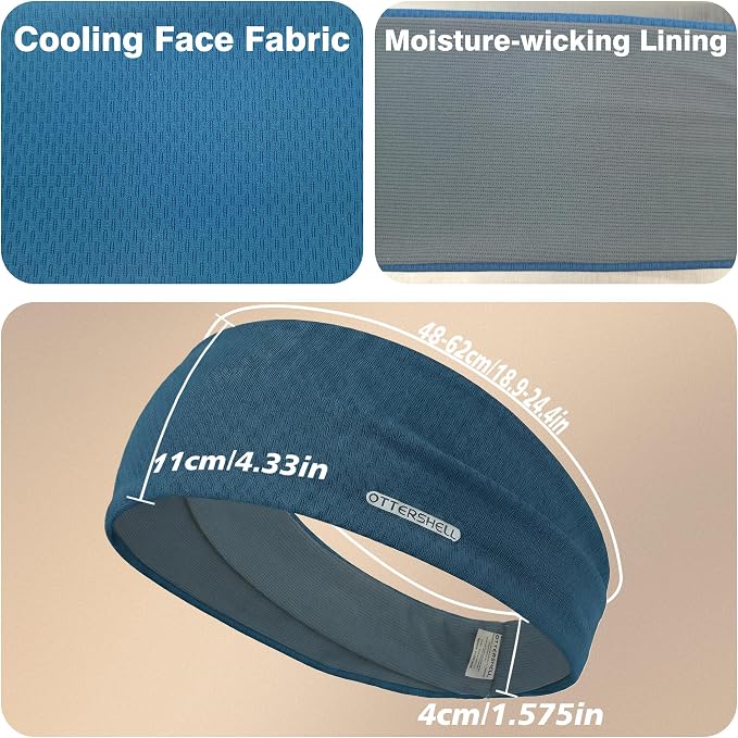 Anti-Slip & Ultra-Light Wide Headband - Image 2