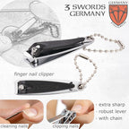 3 Swords Germany – Brand Quality fingernail & toenail Clipper, Pedicure Nail - Image 2
