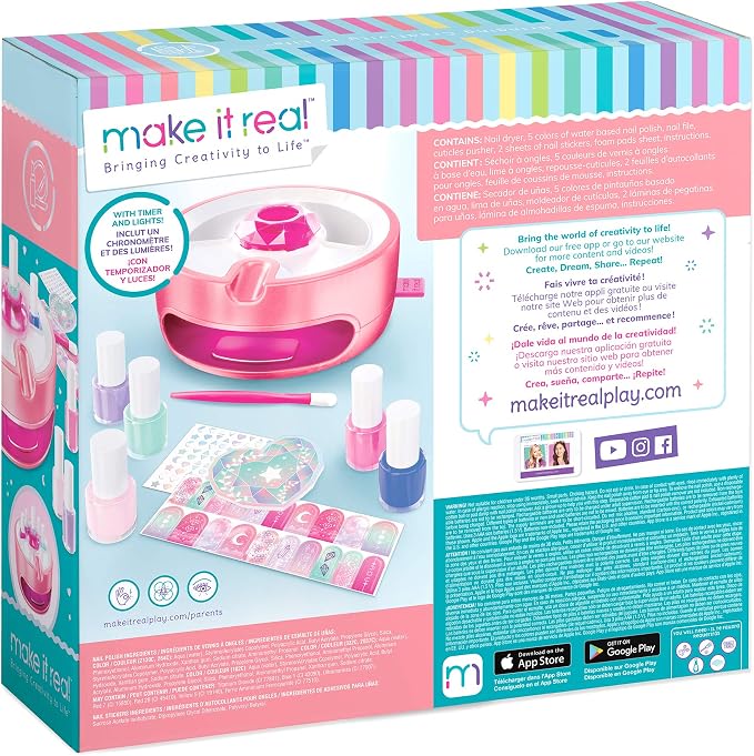 Light Magic Nail Dryer & Polish Set - Image 2