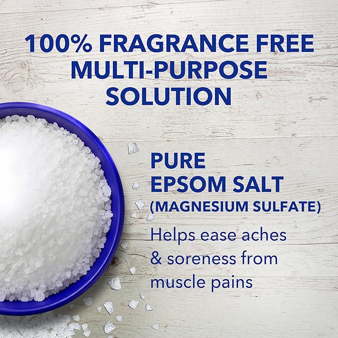 Dr Teal's Epsom Salt Magnesium Soak, Fragrance Free, 4 lbs - Image 5