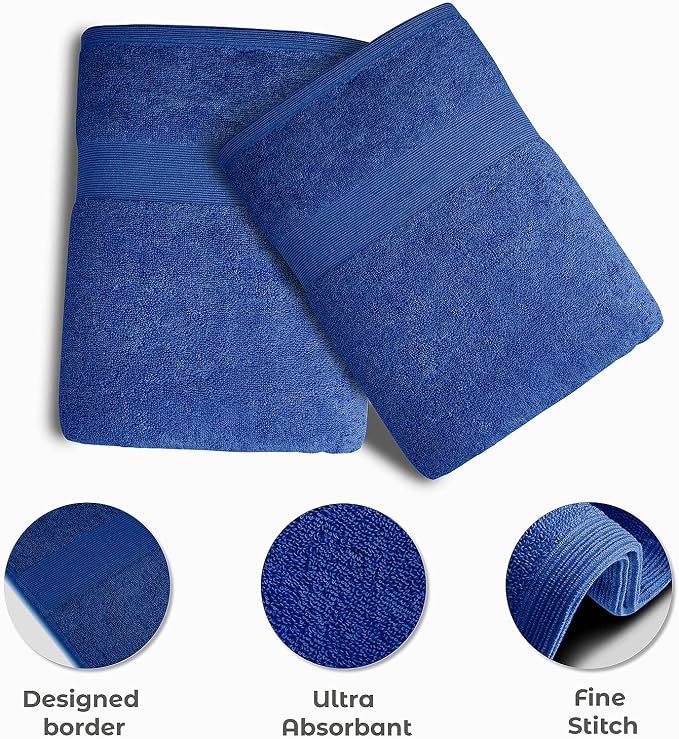 Softolle Luxury Bath Towels Set of 4 | Towels - Image 3
