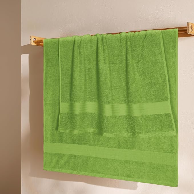 GLAMBURG Premium Cotton 4 Pack Bath Towel Set - Image 3
