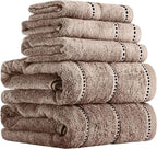 Lavish Home 6 Piece Bathroom Towels Set by LavishHomeCollection