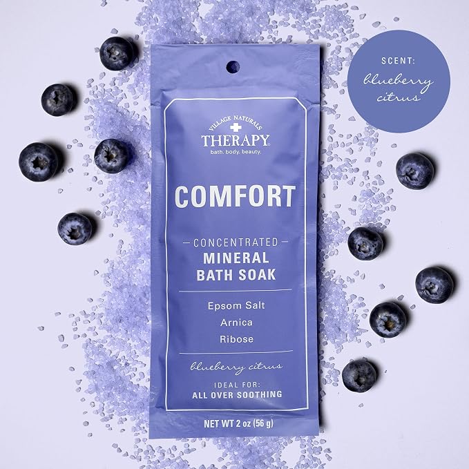 Village Naturals Therapy, Comfort Concentrated Mineral Bath Soak, 2 Oz - Image 3