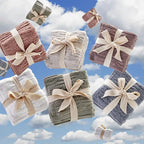 SKL Home CloudSoft Cotton Luxury 4-Piece Washcloth Set - Image 4