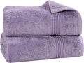 Superior Egyptian Cotton 2-Piece Bath Sheet Towel Set, Oversized Body Towels by SUPERIOR