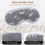 Sleep Mask Silk Eye Mask for Men Sleeping Mask, Adjustable Elastic Strap for - Image 4