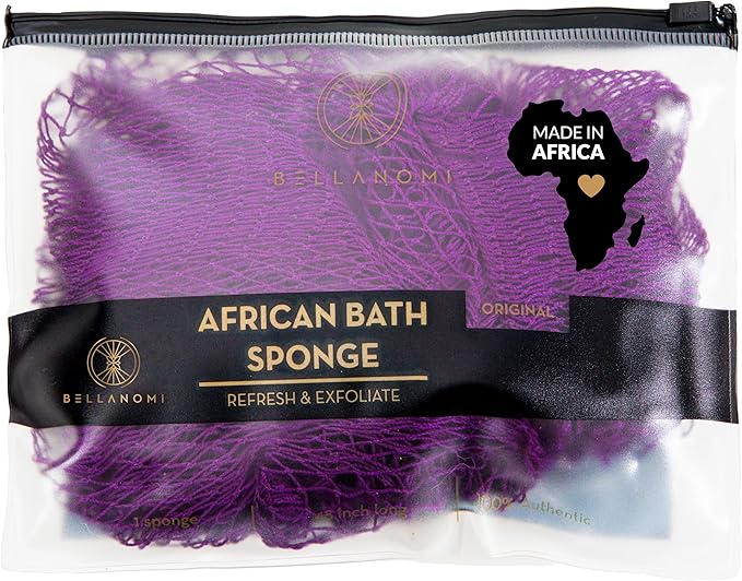 Bellanomi African Exfoliating Net Sponge, Ethically sourced from Nigeria - Image 2