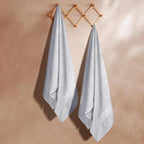 GLAMBURG Premium Cotton Oversized 2 Pack Bath Sheet 35x70-100% Pure Cotton - Image 3