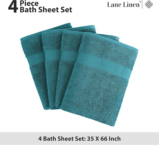 LANE LINEN 100% Luxury Cotton Bath Sheets - Image 5