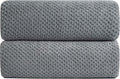 Smuge 2 Piece Hand Towels Set, 100% Microfiber by Smuge