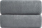 Smuge 2 Piece Hand Towels Set, 100% Microfiber by Smuge