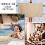 MICROFI New Microfiber Waffle Bath Towels, 2 Pieces, Fast Drying, Lint Free 430 - Image 7