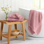Springtree Home 100% Cotton Bath Towel Set | 6 Piece Set | Absorbent & - Image 6