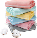 Genovega 6 Packs Oversized Turkish Beach Bath Towel Set Bulk 74"x38" Extra by genovega