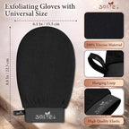 Exfoliating Gloves –100% Vegan Viscose Kessa Mitt - Image 2