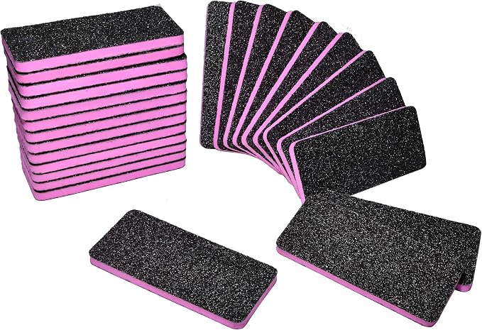 New AMT 25 PCS Pedicure Foot File Grit 60/60, Nail Files by AMTSupply